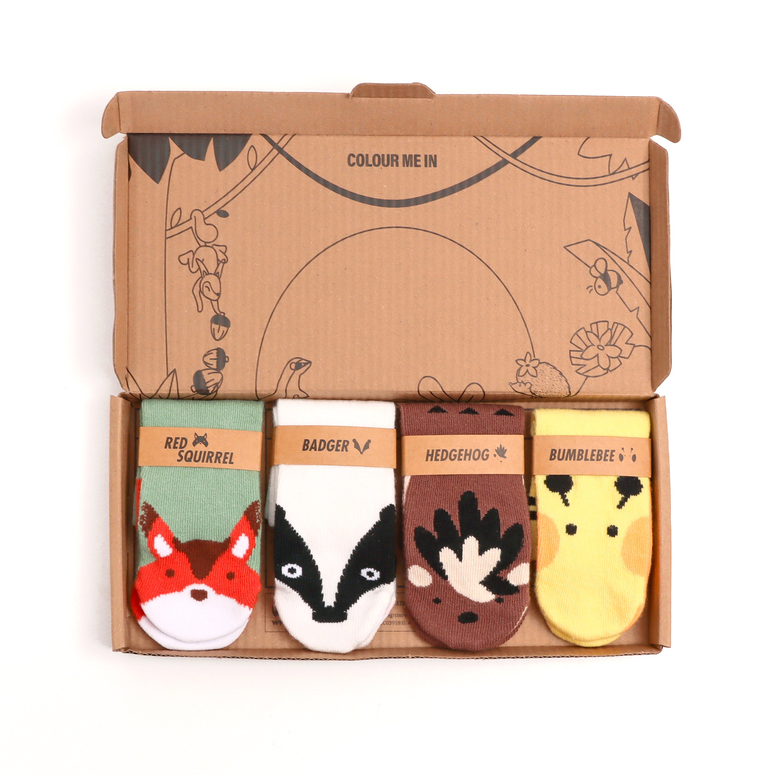 Critically Endangered Baby Socks - 4 pack