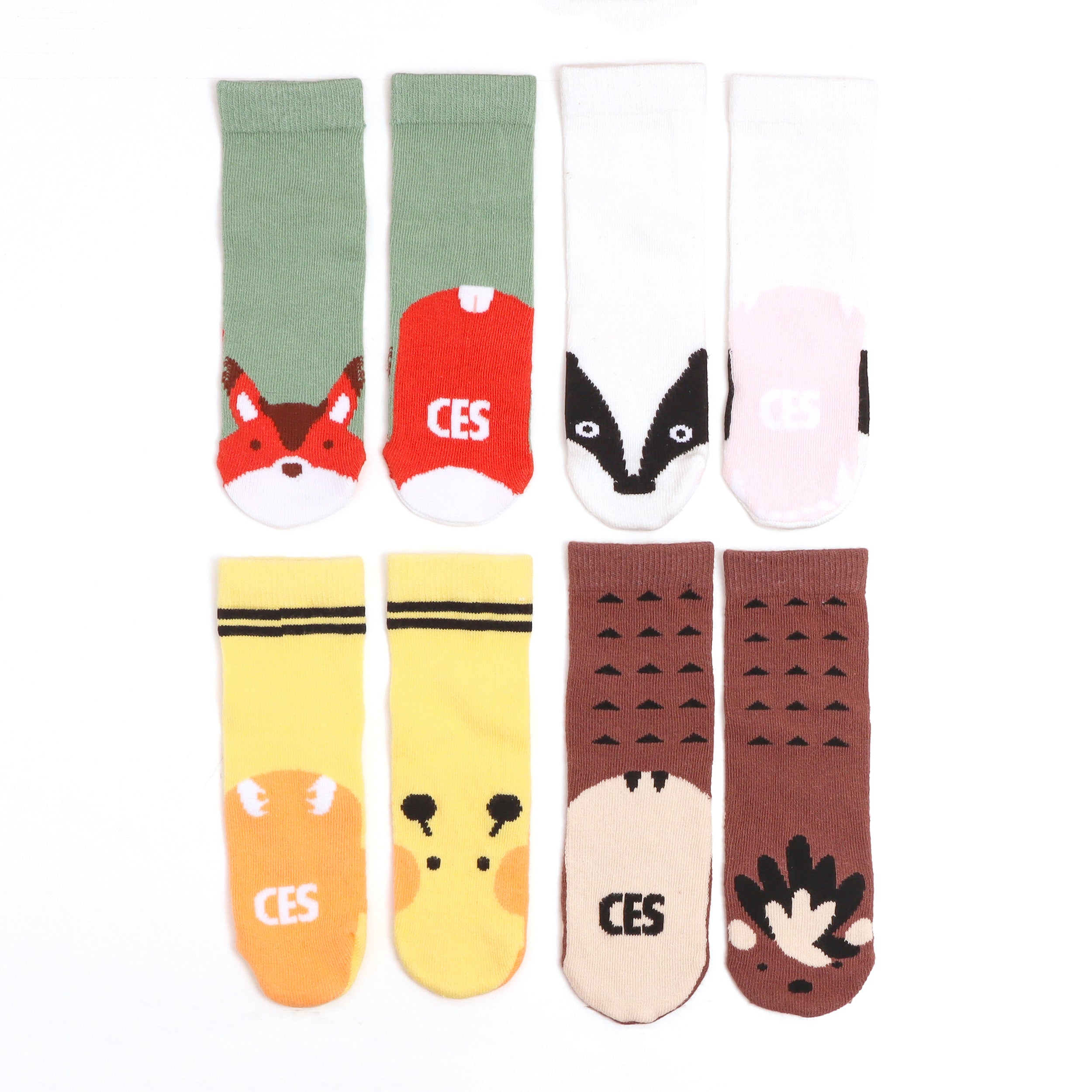 Critically Endangered Baby Socks - 4 pack