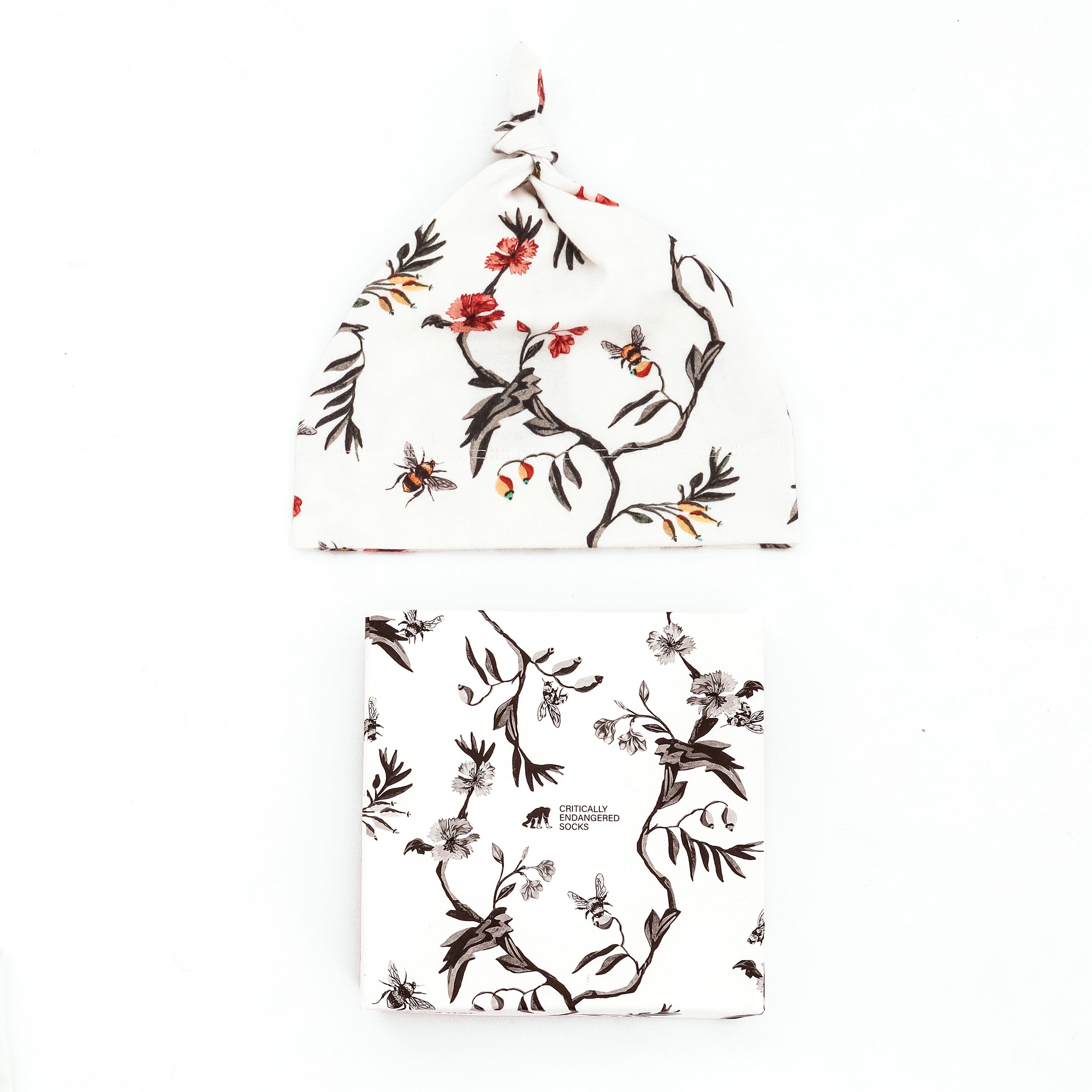 Critically Endangered Baby Romper Set - Bee