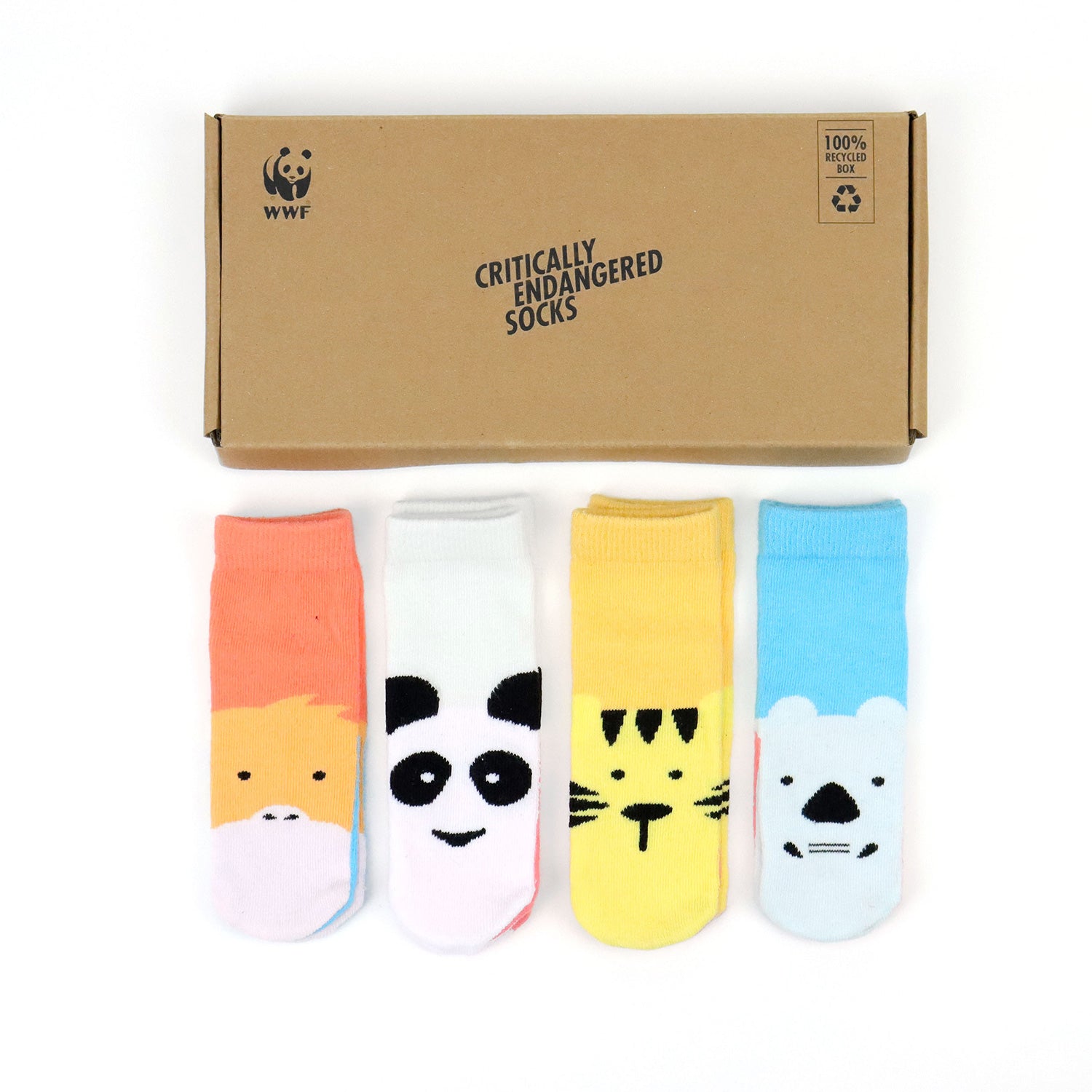 Critically Endangered Baby Socks - 4 pack