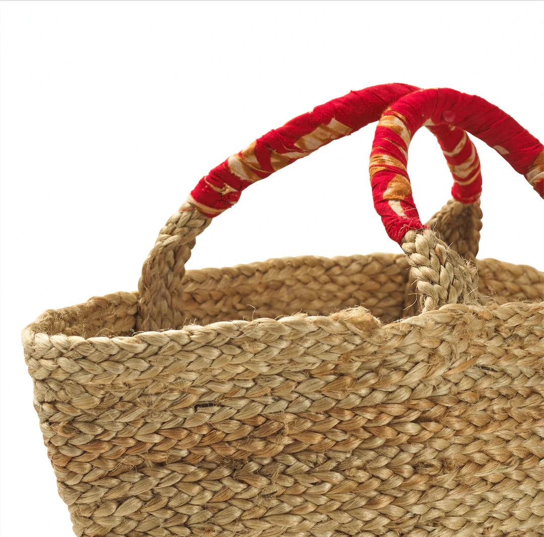 Woven Jute Basket