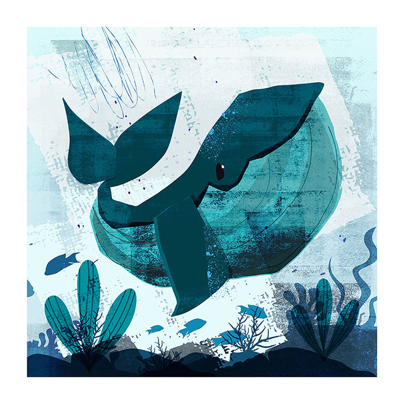 Whale Print