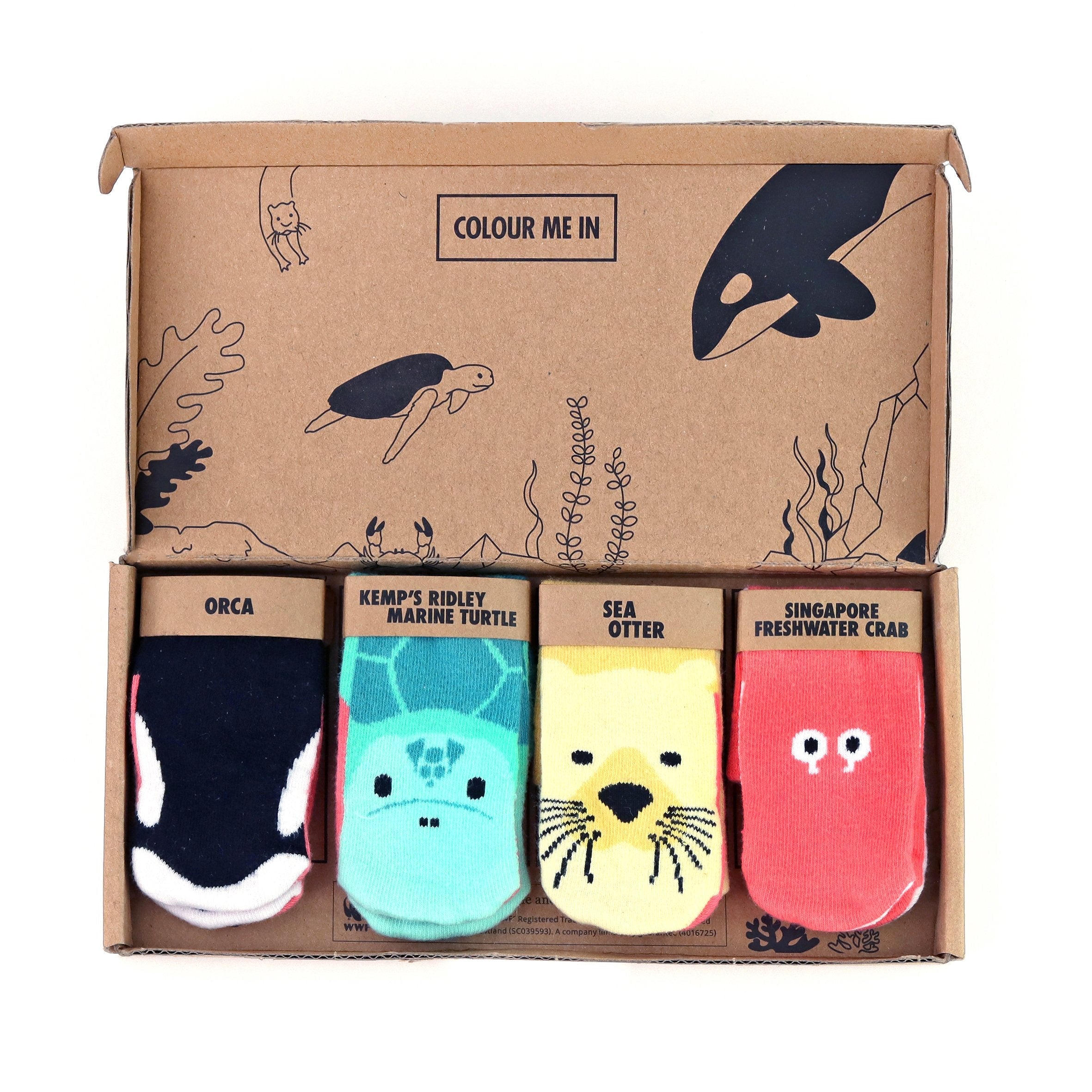 Critically Endangered Baby Socks - 4 pack