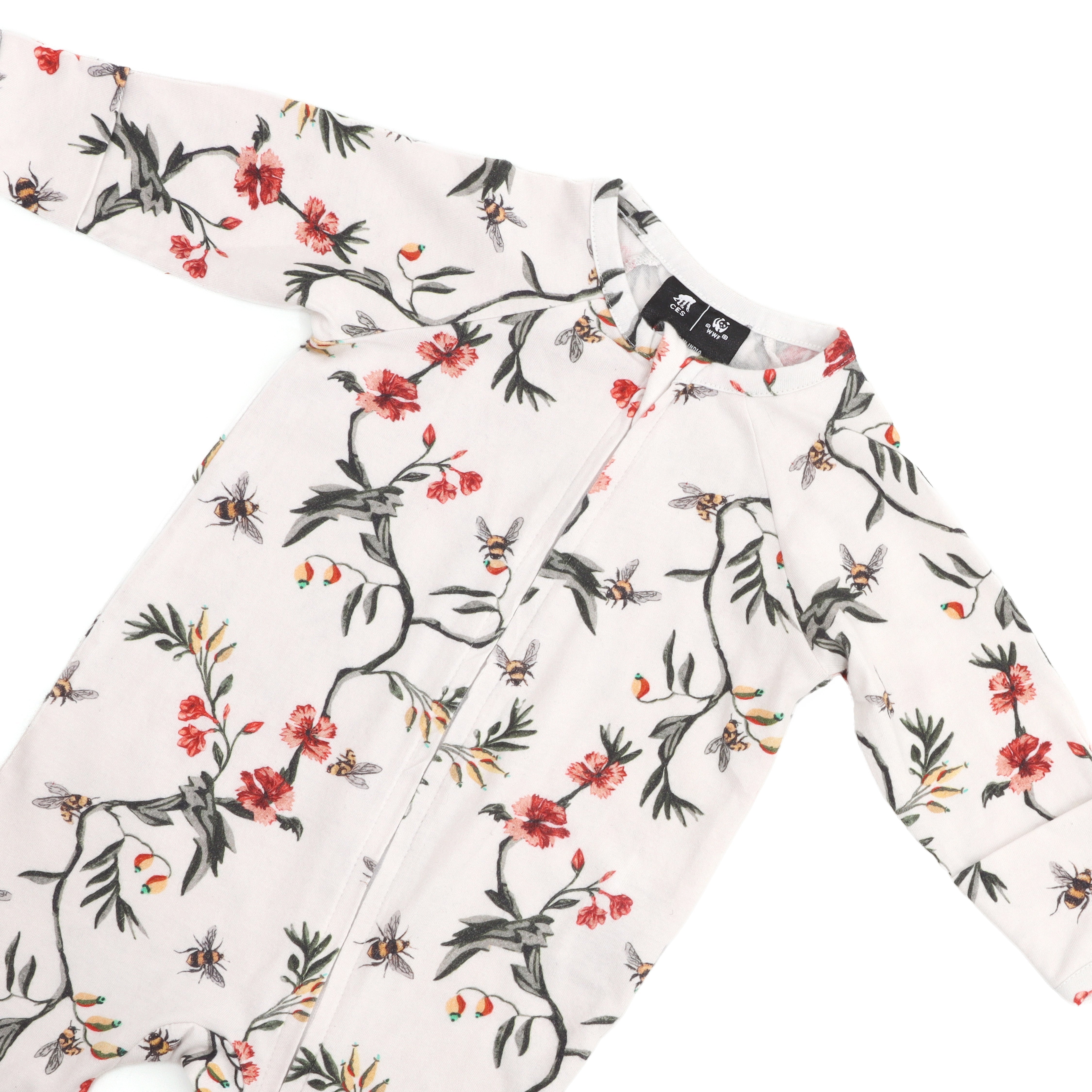 Critically Endangered Baby Romper Set - Bee