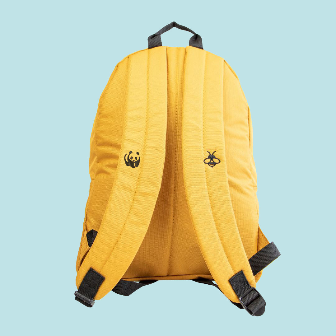 Adventure Recycled Backpack - Yellow