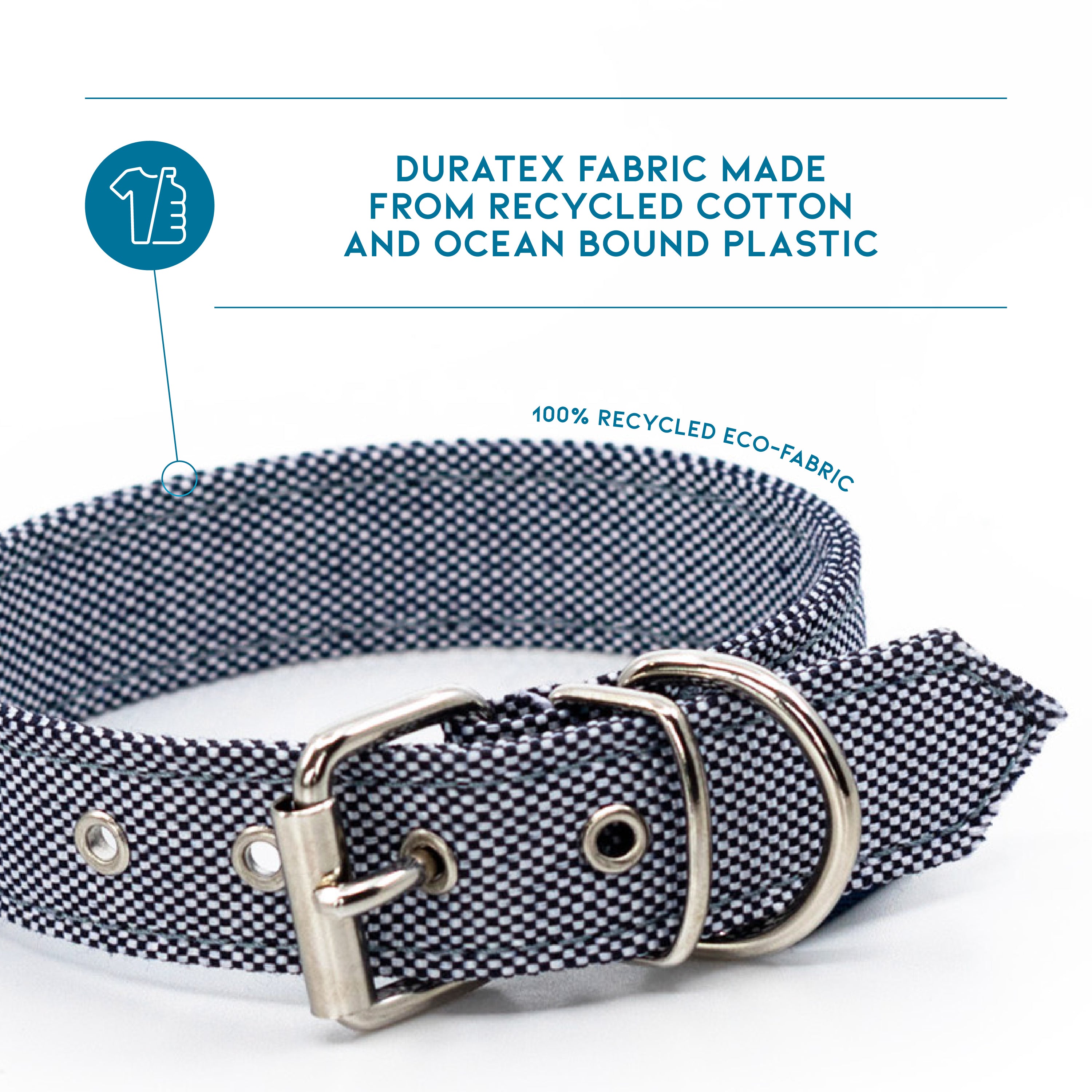 Recycled Dog Collars & Leash