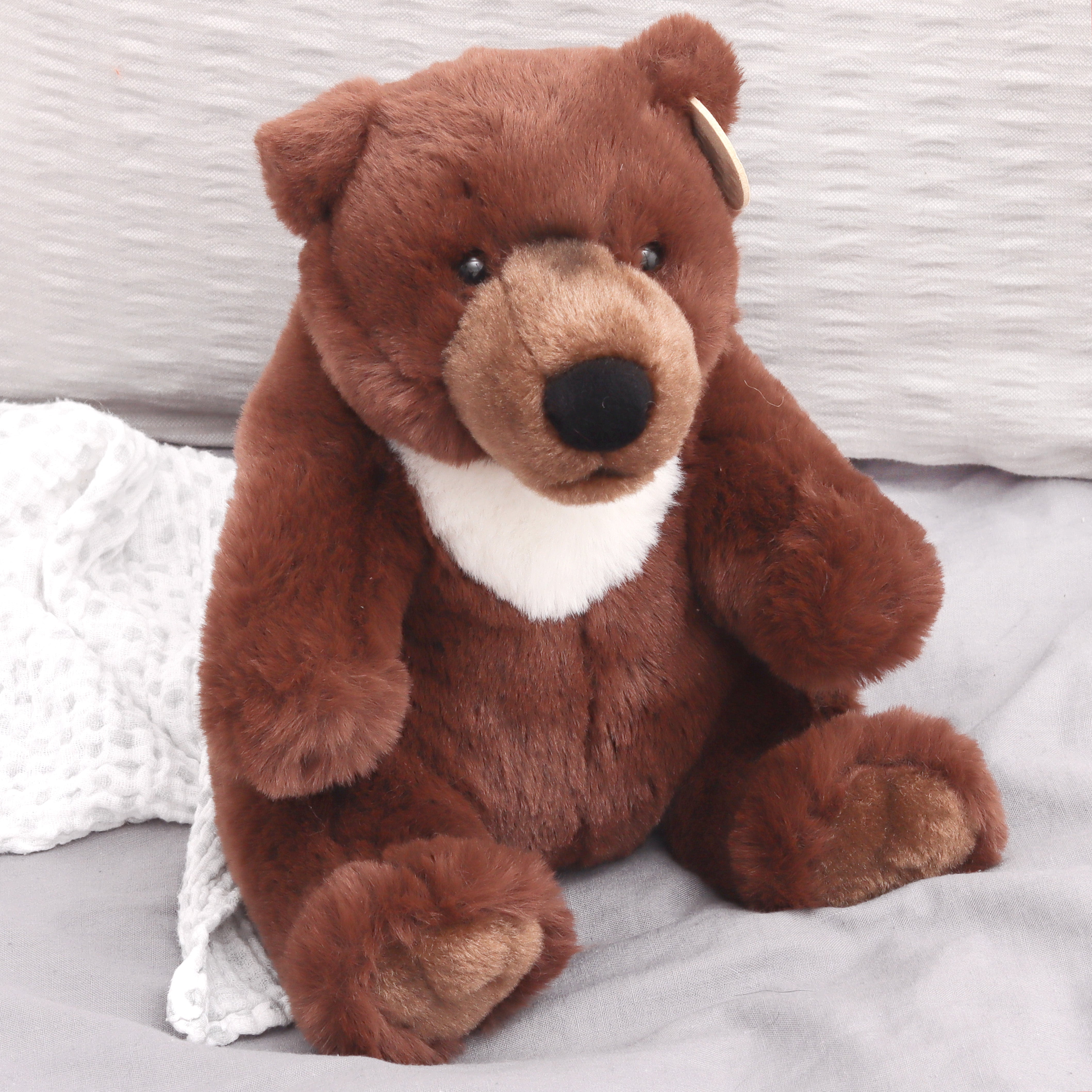 WWF Plush Grizzly Bear Brown