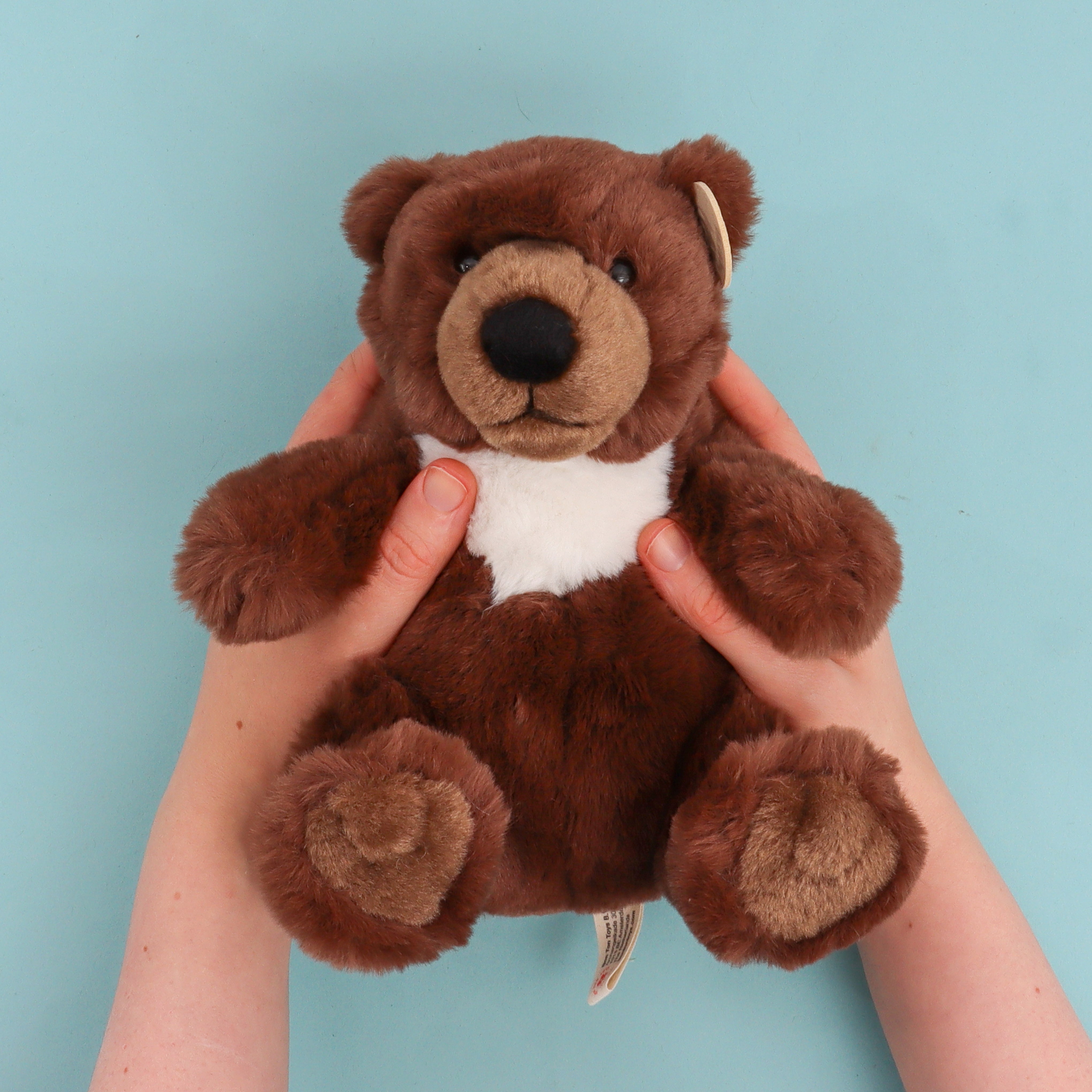 WWF Plush Grizzly Bear Brown