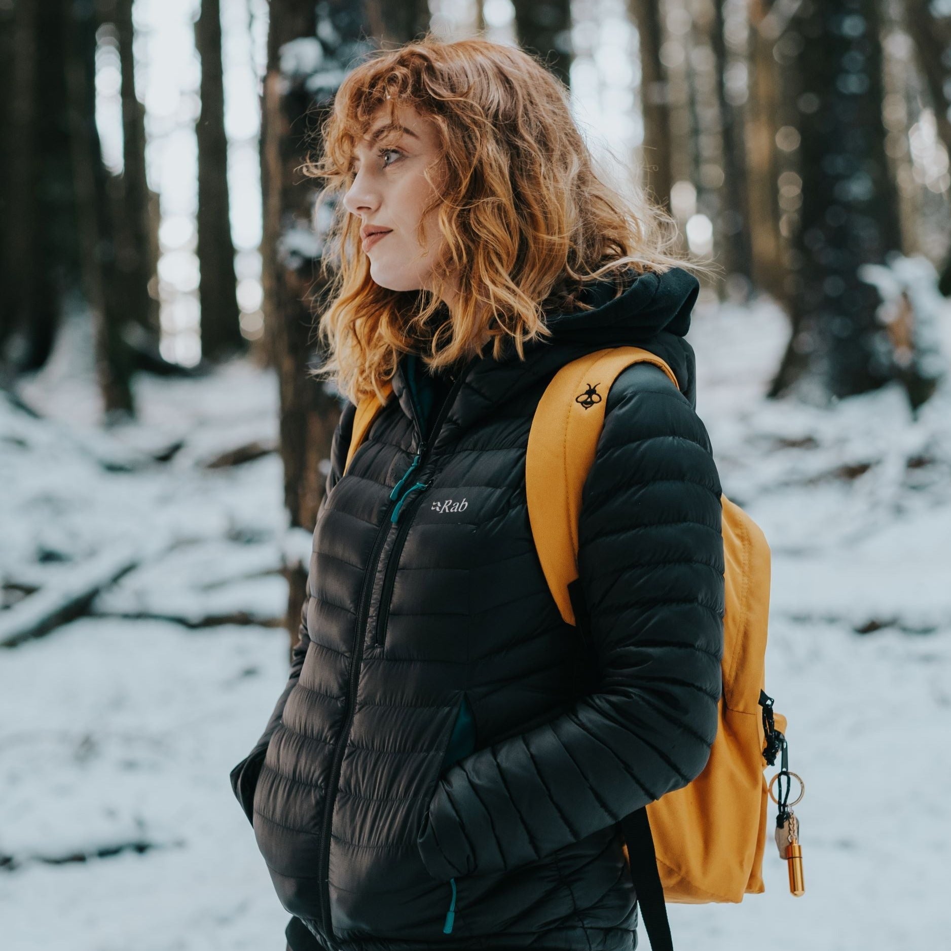 Adventure Recycled Backpack - Yellow