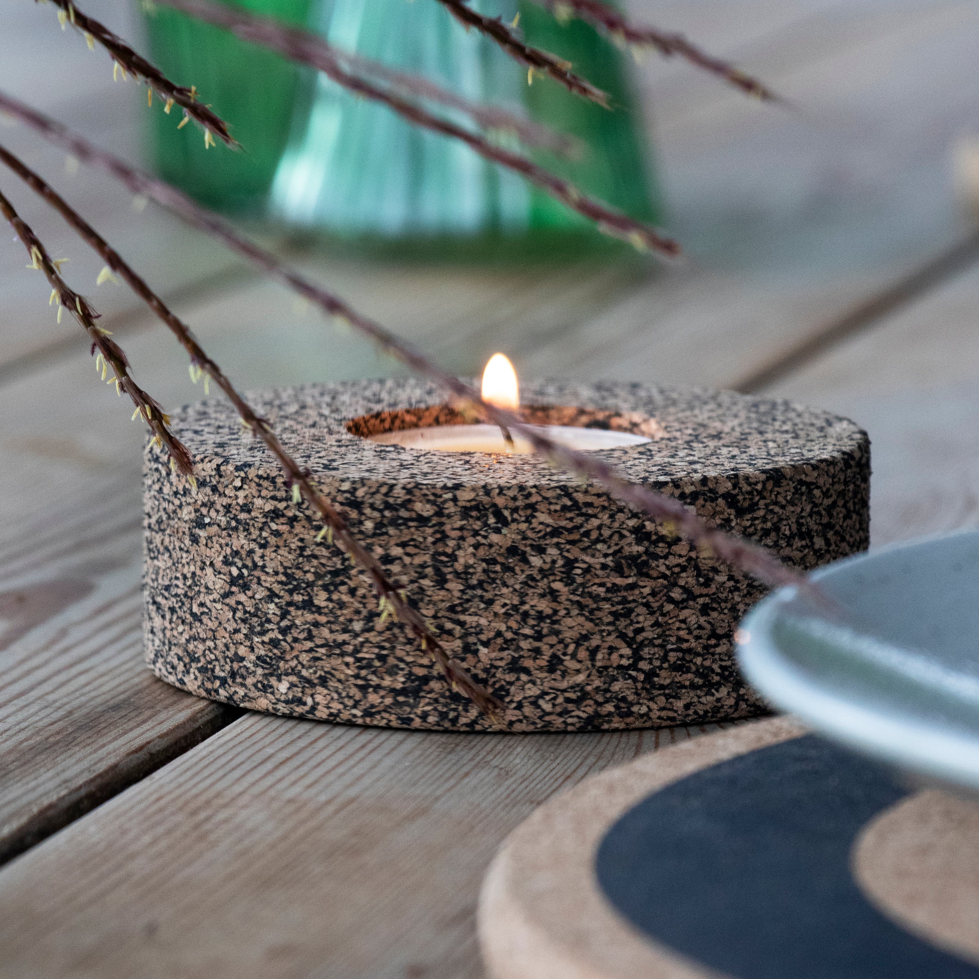 Cork Tealight holder