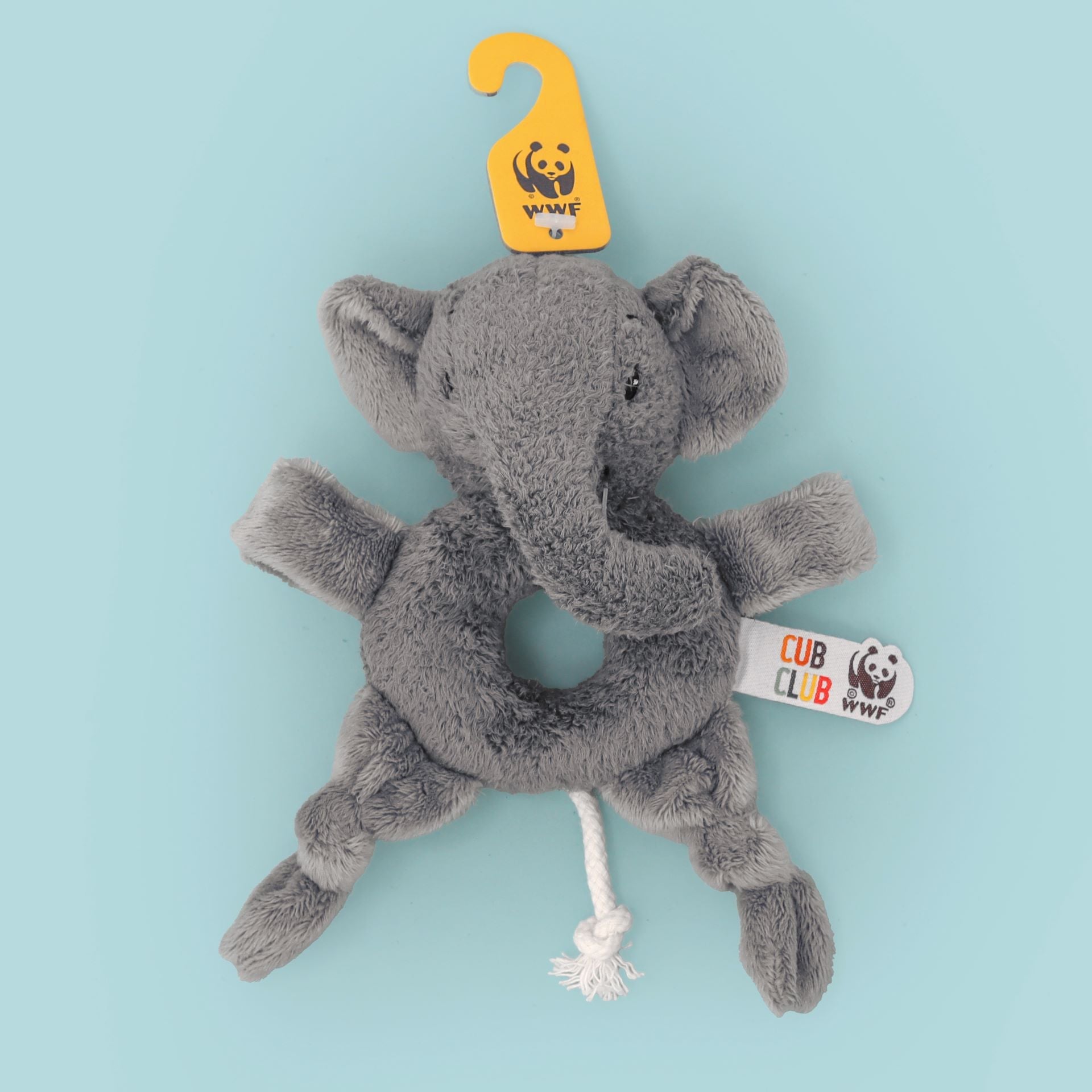 WWF Plush Ebu Elephant Grabber