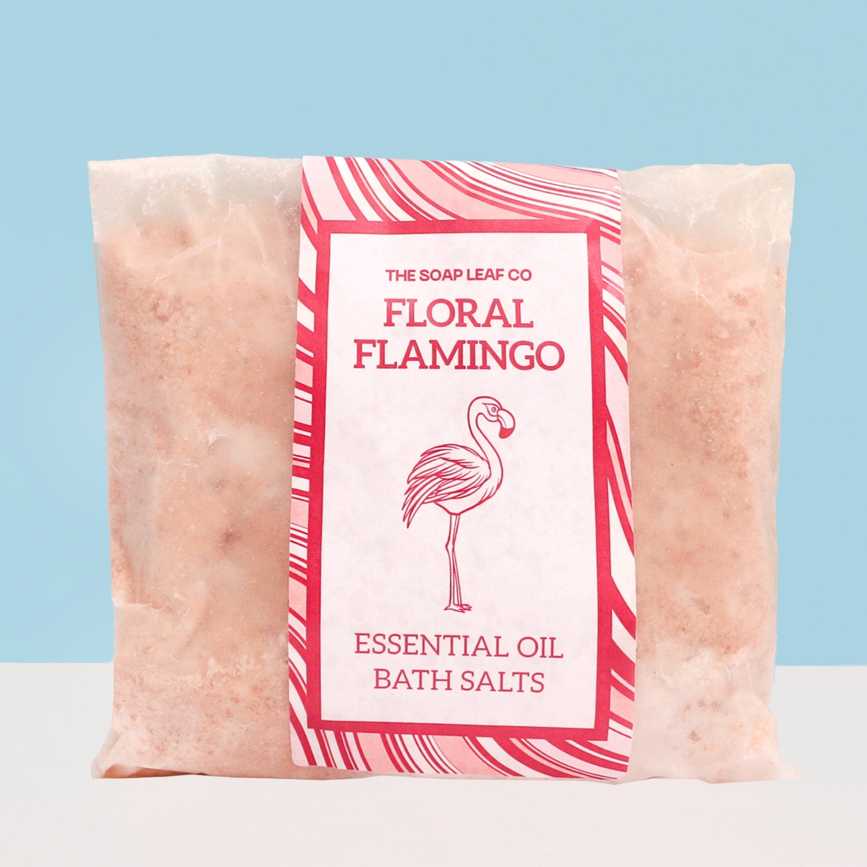 Floral Flamingo Bath Gift Set