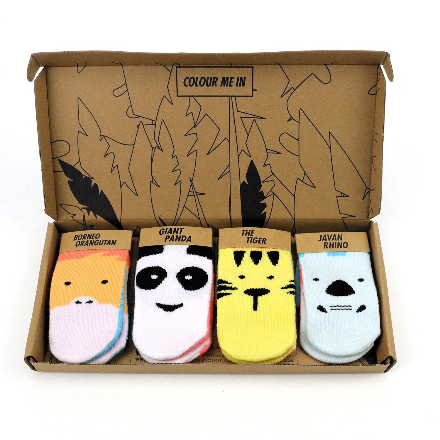 Critically Endangered Baby Socks - 4 pack