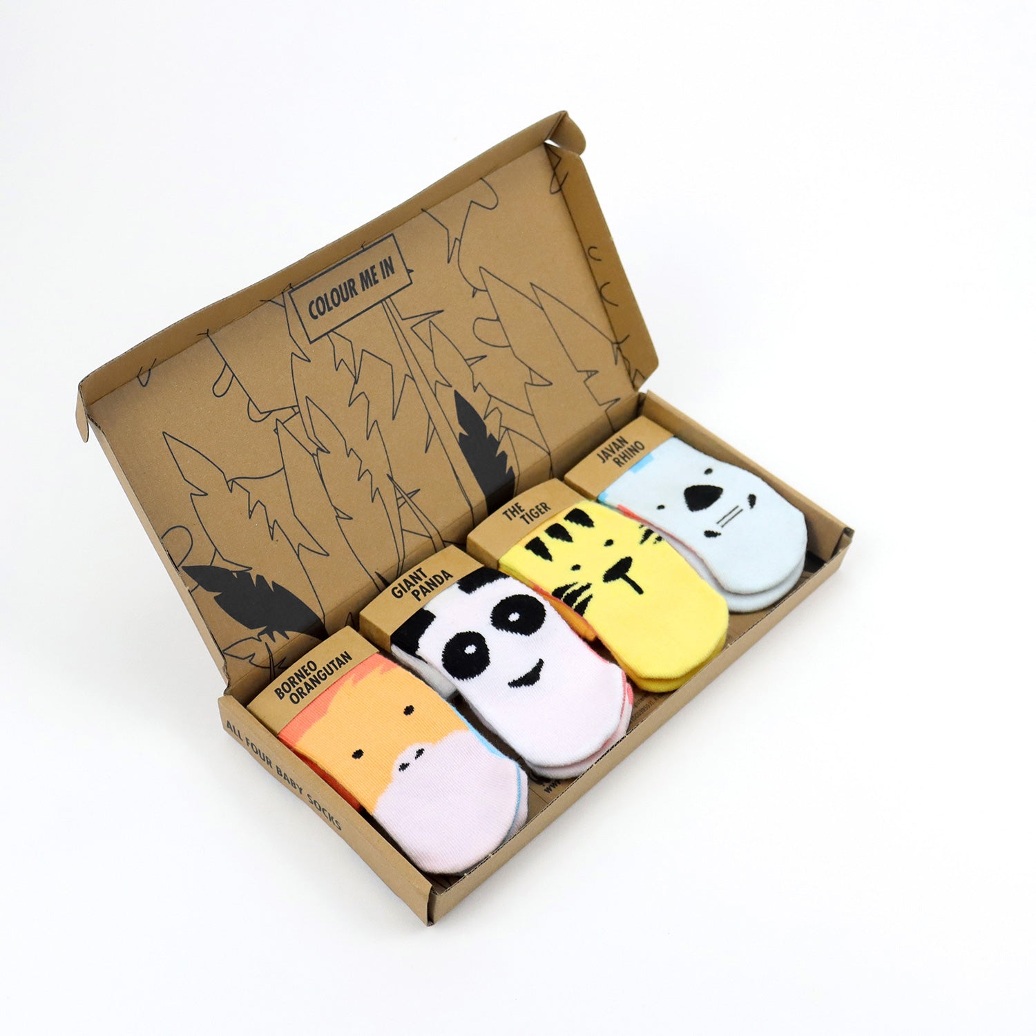 Critically Endangered Baby Socks - 4 pack
