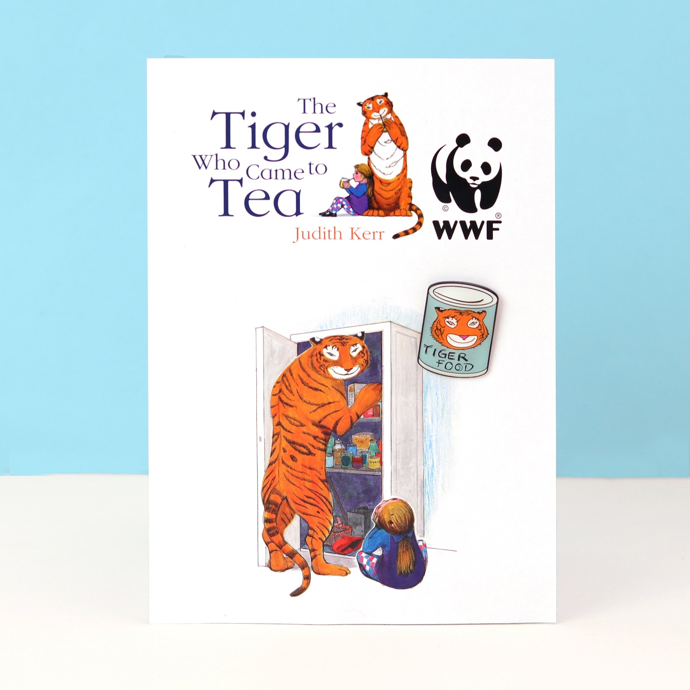 Limited edition Tiger food pin badge