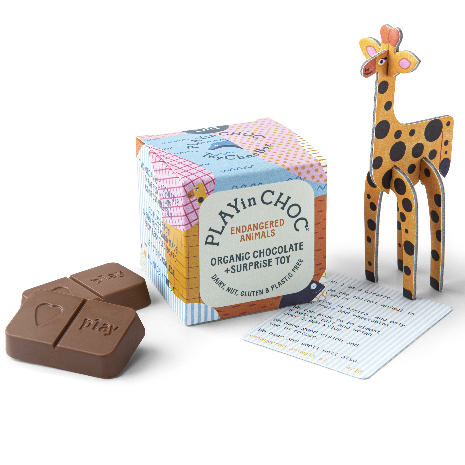 PLAYinCHOC Box - Endangered Animals