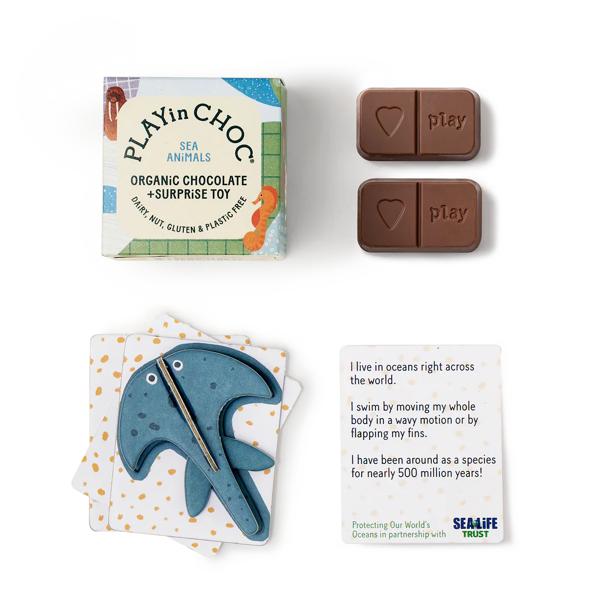 PLAYinCHOC Box - Sea Animals