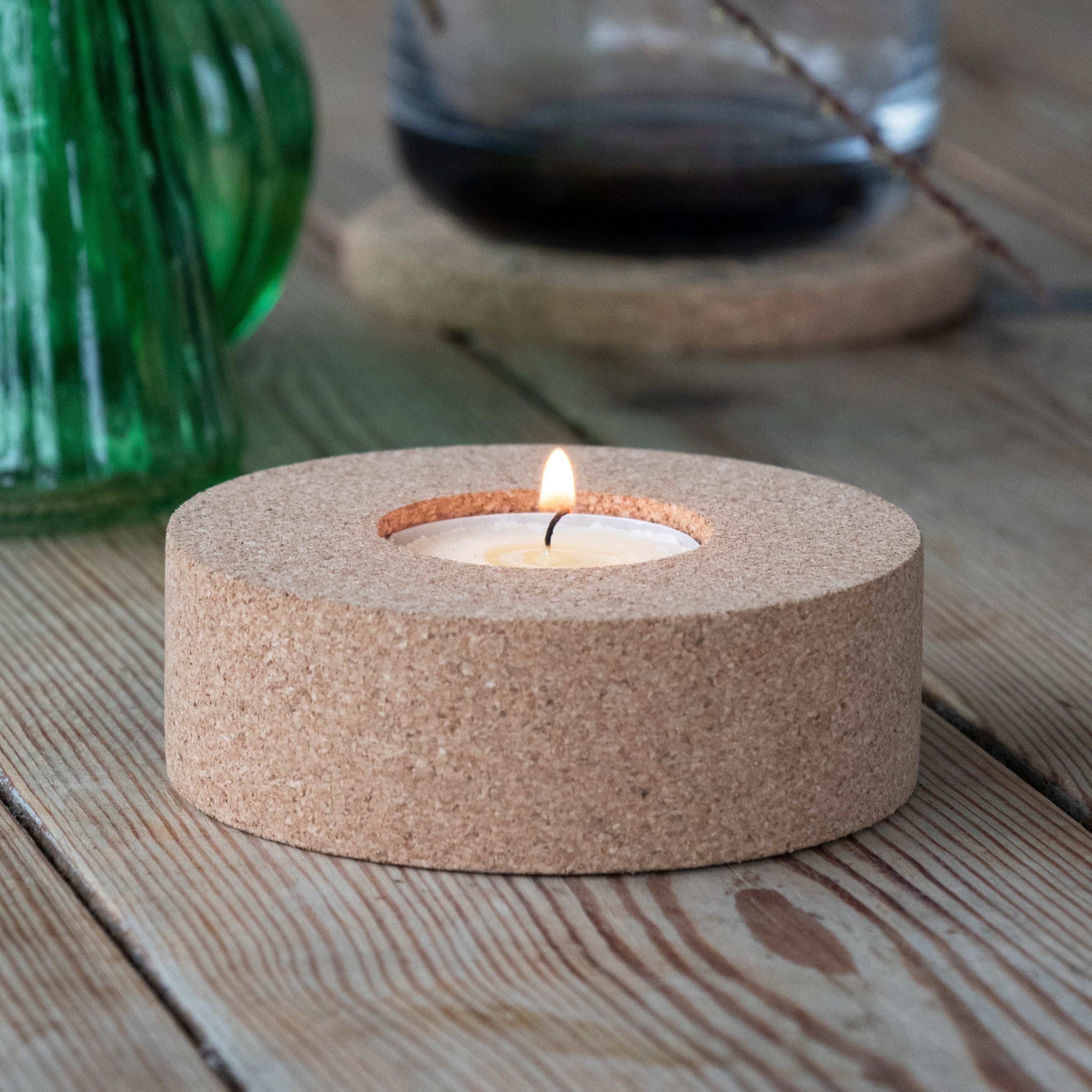 Cork Tealight holder