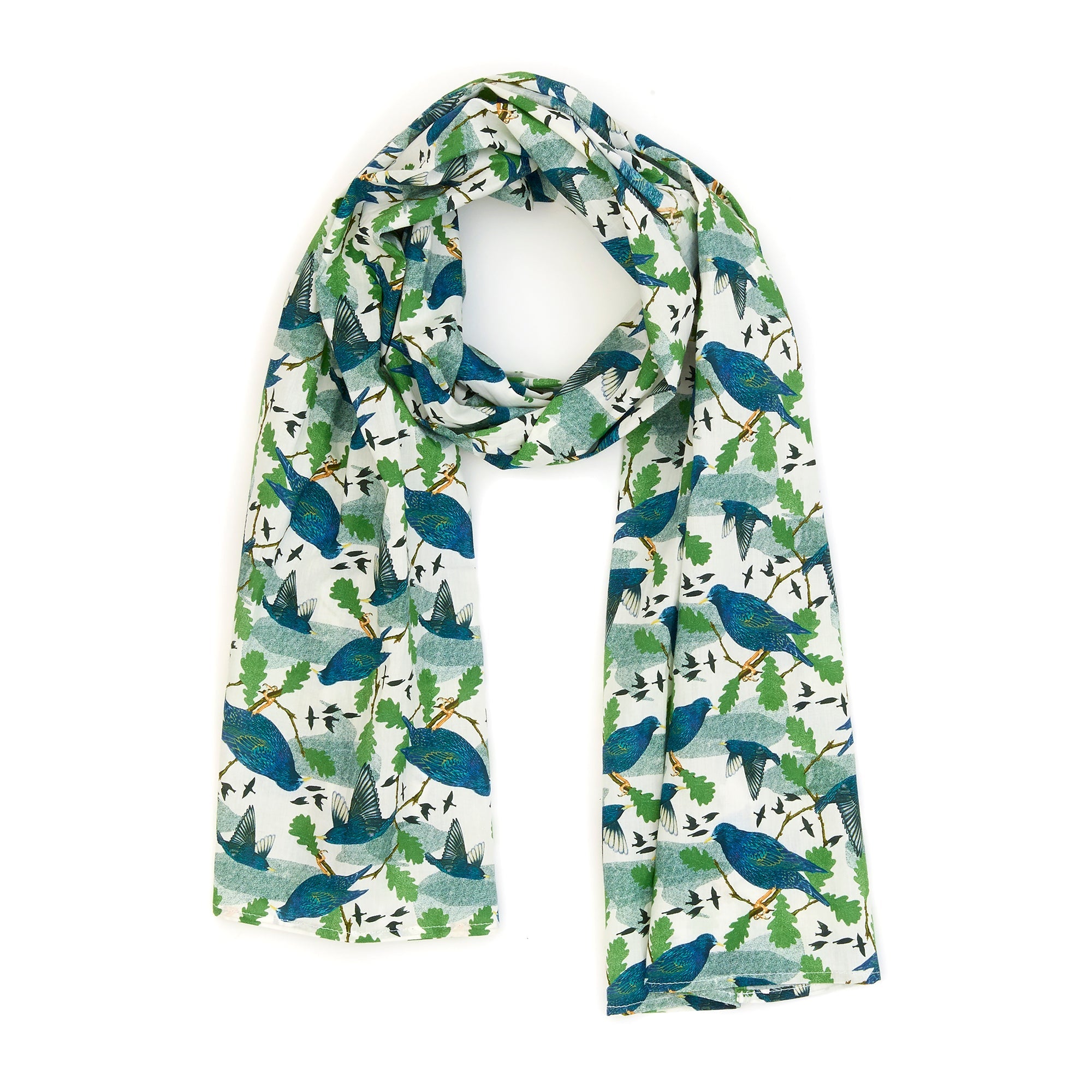 Wild Isles Cotton Lawn Scarf