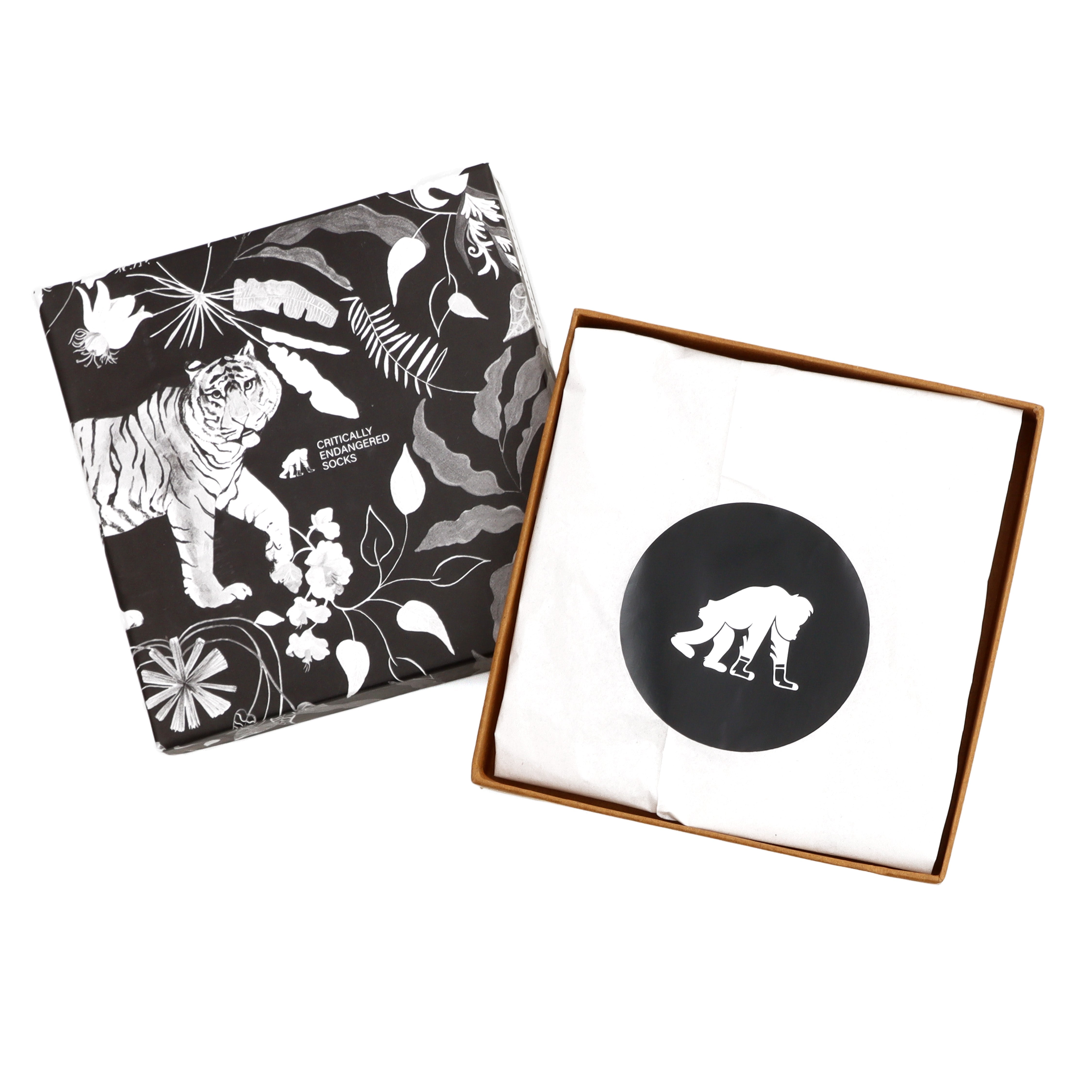 Critically Endangered Baby Romper Set - Tiger