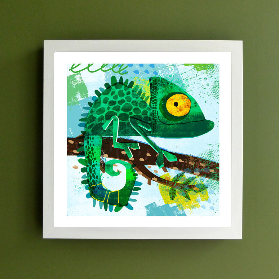 Chameleon Print