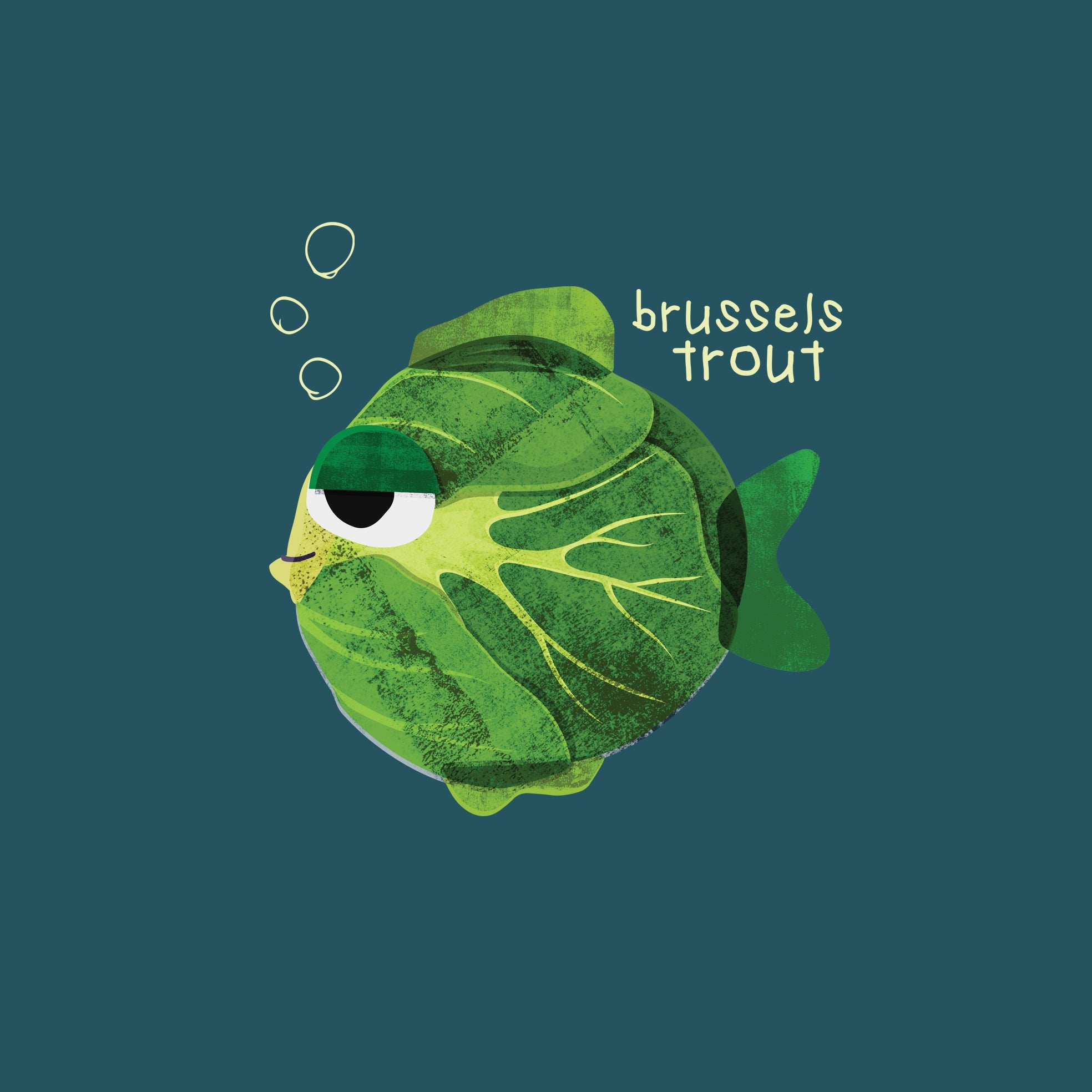 Paul Delaney 'Brussels Trout' Christmas Jumper