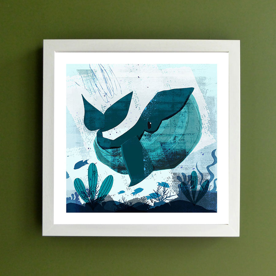 Whale Print